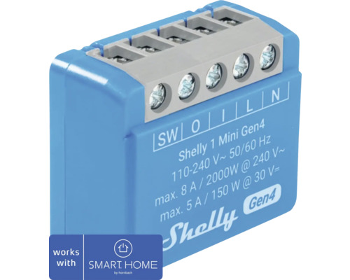 Shelly 1 Mini Gen4 Smart Home relais