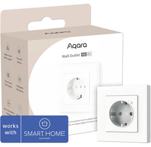 Aqara wandcontactdoos met Smart Home by Hornbach logo