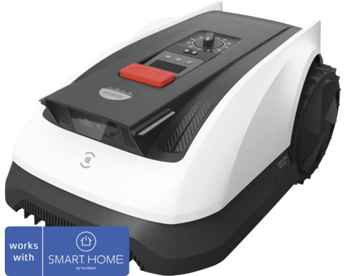 ECOVACS Accu Robotmaaier Goat 0800, 22 cm/800 m² met GPS-RTK-technologie incl. station Robotmaaier voor de tuin