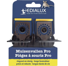 Edialux Pro muizenvallen in duoverpakking
