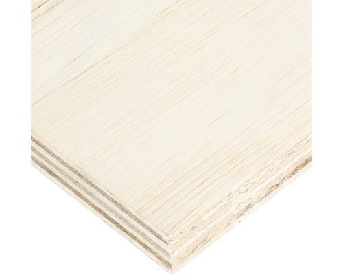 LIGHTPLY Multiplex ongegrond 122x61 cm, 3,6 mm Houten plaat van gelaagd fineerhout