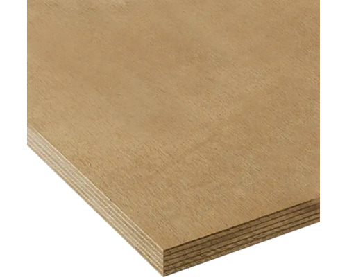 JUMBO Okoumé ongegrond 250x122 cm, 18 mm Houten plaat van gelaagd fineerhout