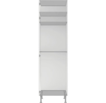 Keukenkast met planken en poten