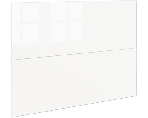 Keukenfront in glanzend wit