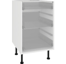 Keukenkast met zwarte plint