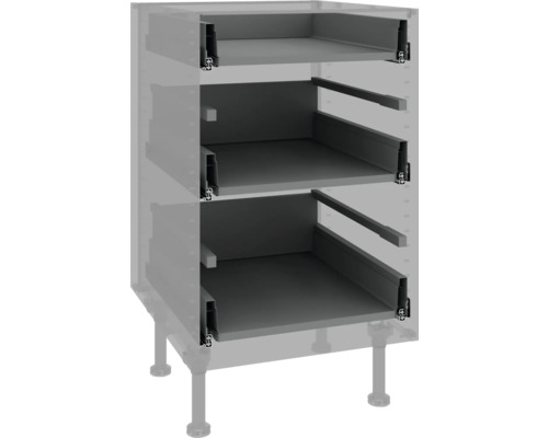 Keukenonderkast met uittrekelementen