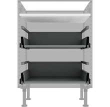 Kast met twee opberglades