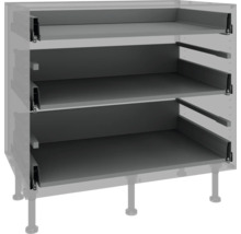 Keukenonderkast met drie lades voor opslag