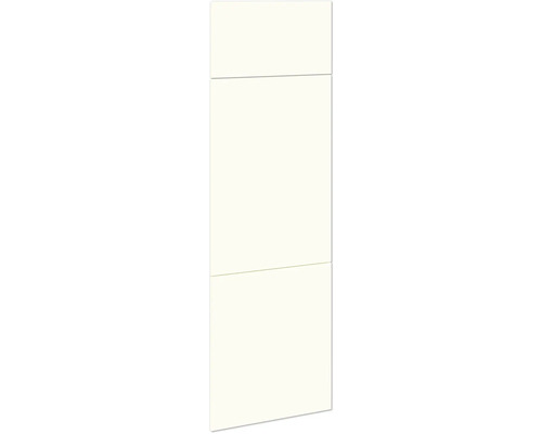 PICCANTE SMART Kastfront "WP" soft white voor hoogkastelement met koelkast "45 of 47" Lichte houten panelen voor interieurafwerking