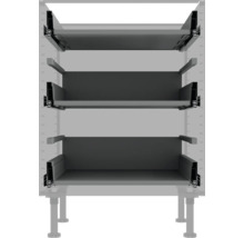 Kastinterieur met drie laden