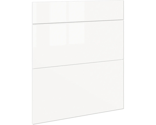 PICCANTE SMART Kastfront "AC" white voor onderkastelement "22, 23 of 27" Witte keukenfront met glad oppervlak