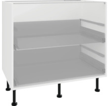 Keukenkast met twee laden en poten