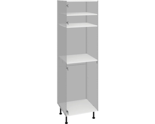 Keukenkast met legplanken en poten