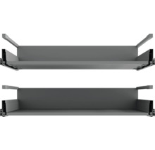 Twee lade-elementen voor keuken- of meubelconstructie.