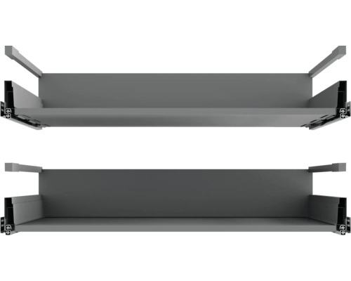 Twee lade-elementen voor keuken- of meubelconstructie.