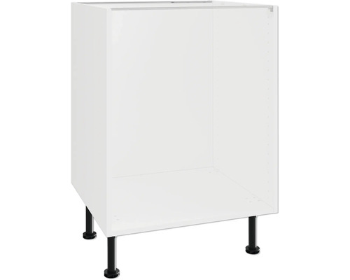 Keukenkast met zwarte poten