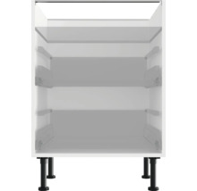 Lege keukenkast met poten