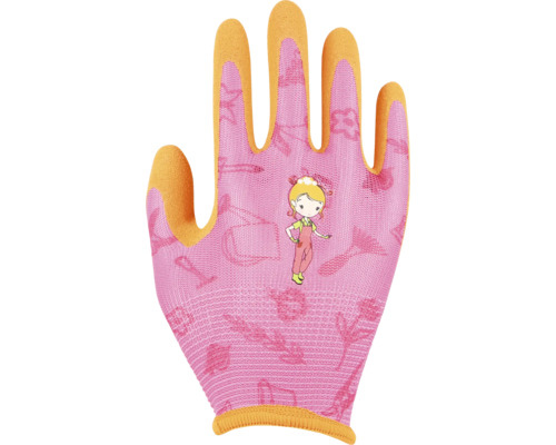 Tuinhandschoen voor kinderen met motieven en coating
