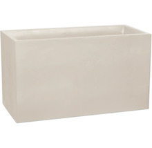 Rechthoekige plantenbak van steen