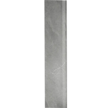 Grijze traptegel met drie groeven