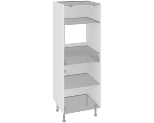 Keukenonderkast met planken