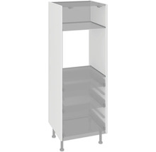 Keukenhoge kast zonder deur met planken