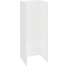 Witte badkamerkastromp voor zelfmontage