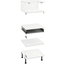 Meubelbouwpakket met lade en poten voor zelfmontage