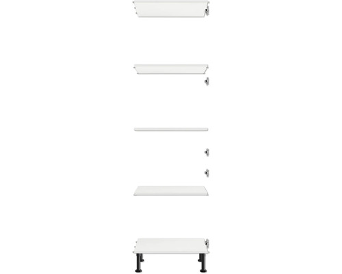 Badkamermeubelset met wastafelonderkast, hangkast en onderkast