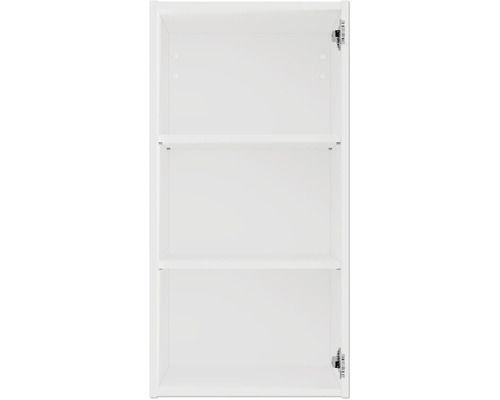 Open badkamerkast met drie planken