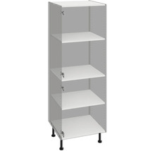 Keukenkast met legplanken en poten