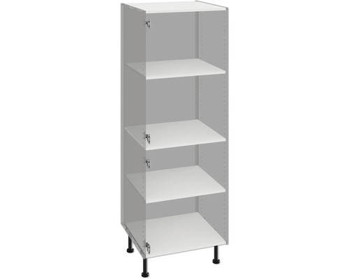 Keukenkast met legplanken en poten