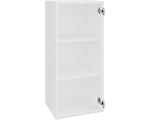 Witte hangkast met drie planken