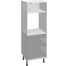 Keukenkast met legplanken en poten