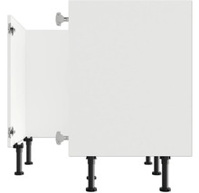 Keukenkast met deur en poten