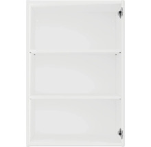 Open badkamerkast met legplanken