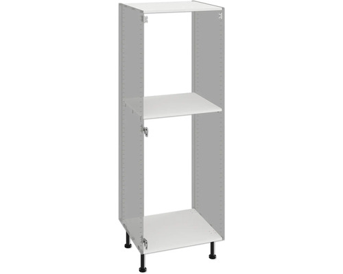 Keukenkast met één plank en poten