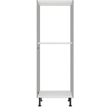 Keukenonderkastframe met een legplank en in hoogte verstelbare poten