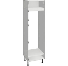 Keukenkast met planken en poten