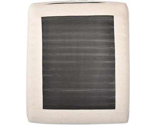 Vierkant sierkussen met horizontaal streepmotief