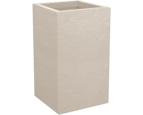 Rechthoekige plantenbak van steengoed