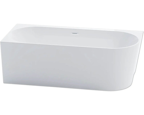 Vrijstaand ligbad van sanitairacryl