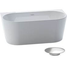 Vrijstaand bad met afvoergarnituur