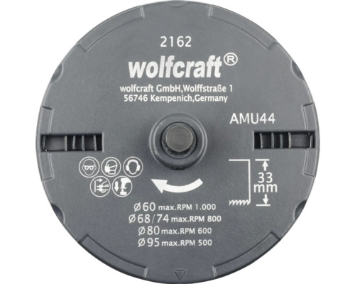 Wolfcraft freesschijf AMU 44