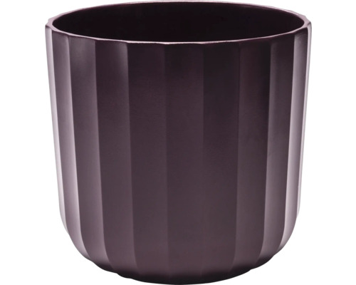 Bloempot met geribbeld oppervlak