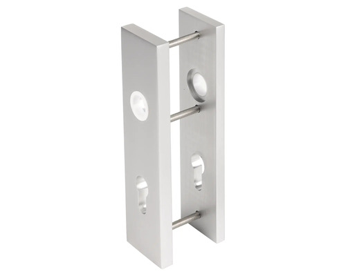 Metalen beslag met schroeven voor deurbeslag