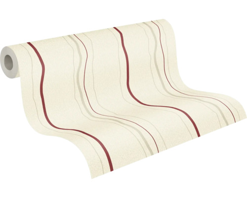 Rol behang met streepmotief