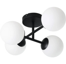 Plafondlamp met vier lichtbollen