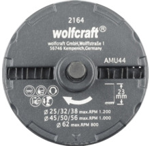 Wolfcraft schuurschijfopname
