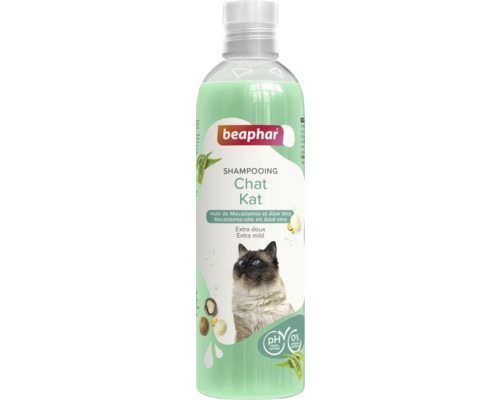 BEAPHAR Kattenshampoo 250 ml Beaphar kattenshampoo voor katten met macadamiaolie en aloë vera